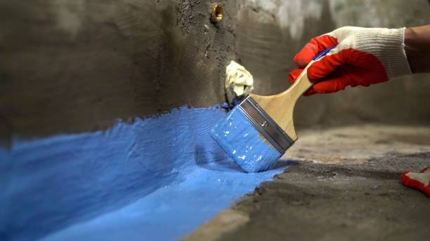Crawl space vapor barrier installation in Pioneer, OH